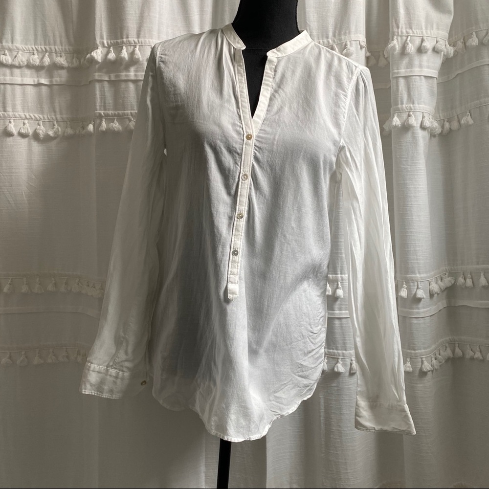 Zara Woman white top